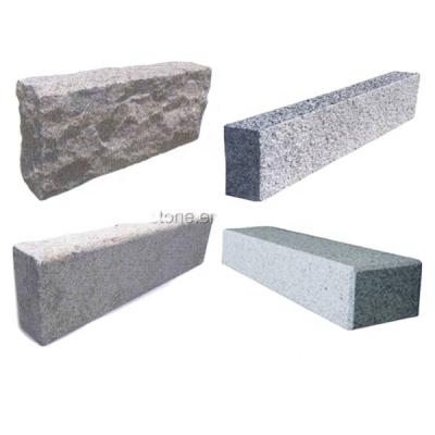 China Traditional Customized Kerbstone And Curbstone Granite Road Side Curb Stone for sale