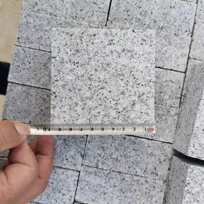 China Gray White G603 Industrial Chinese Natural Granite Driveway Road Wholesale Price Stone Paver For Sale for sale