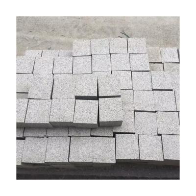 China Industrial Cheap Chinese Stone White Stone Building Sesame Granite G603 Cube Stone For Road Paving for sale