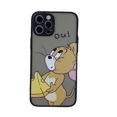 China Shockproof Cartoon Designs TPU Silicone Case For iPhone 8 Plus TPU Printing Cover For iPhone 11/12/13 Pro Max Microfiber Camera Protection for sale