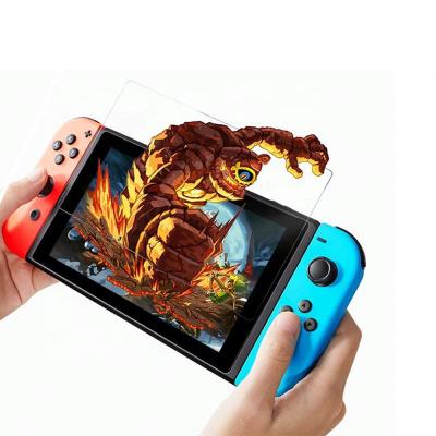 China 2.5D Transparent Game Player Screen Guard For PSP Nintendo High Shockproof Switch oled film Tempered Glass Screen Protector for sale