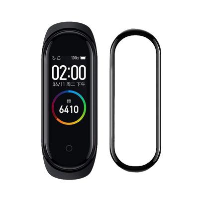 China Easy Installation Ultra Shatterproof Screen Protector For Xiaomi MI Band 5 / Band 6 3D Curved Soft Edge Protective Film Anti-Scratch for sale