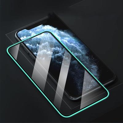 China Easy Installation Bright Glowing Tempered Glass Screen Protector For iPhone 12/12 Pro/12 Pro Max/13/13 Mini/13Pro/13Pro Max Surface 9H Hardness for sale