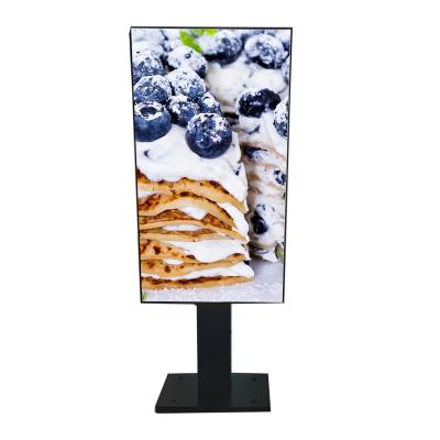 China High Brightness 55 Store Mall Advertising Display 65 Inch LCD Advertising Media Player Mirror Screen Magic Digital Signage With Software Remote Control for sale