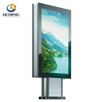 China New Design Outdoor Poster Aluminum Waterproof Led LCD Display Advertising Light Boxes for sale