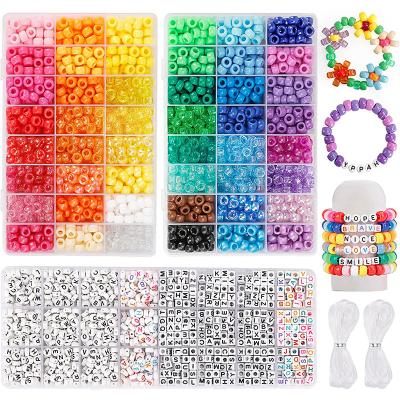 China Cute Handmade Early Education Colors Fashion Hole Pony Letter Various Bead Accessories For DIY Jewelry for sale