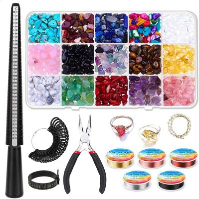 China Jewelry Making Crystal Beads Ring Making Kit, Ring Kit for Jewelry Making Crystal Ring Making Jewelry Making Kit for sale