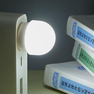 China USB Charging Eye Protection Computer Reading Power Charging Book Lamp Mobile Small Usb Plug Led Around Night Light for sale