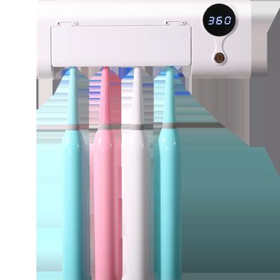 China Custom Wholesale Wall Mounted UV Toothbrush Sterlizer With UV Light 200*40*75mm for sale