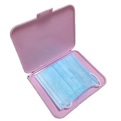 China Recycled Face Masked Storage Case Anti Bacterial Materials PP Face From Factory Directly Eco - Friendly Bacterial Masked Case for sale