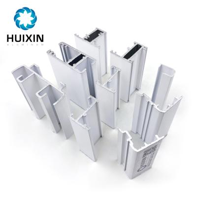 China door & Peru Market 20 Series Window Anodized Silver Extruded Aluminum Window Frame Perfil De Aluminio for sale