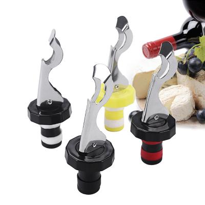 China Stored Tapon Para Wine Wine Saver Pump With Vacuum Bottle Corks Wine Stone Stopper for sale