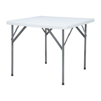 China Modern Mahjong Table HY-F88 Square Folding Outdoor Table Plastic Steel Tube With Powder Coated Modern 150 Kg 4.3 Cm EN581 for sale