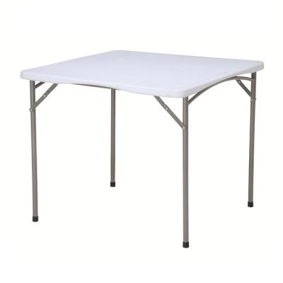 China Modern high quality outdoor plastic square folding table for sale