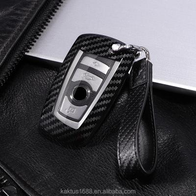 China Eco-friendly For BMW 5/3 Series M2M3/M4M6 Car Key Shell\GT Car Key Case PC Carbon Filament Cover for sale