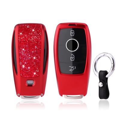 China Eco-friendly Key Case For Mercedes-Benz Aluminum Alloy Key Protect Shell Anti-drop Car Key Accessories Explosion-proof Cover for sale