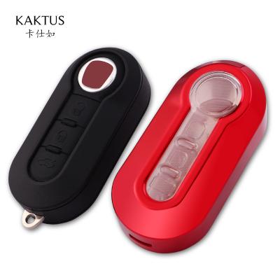 China Eco-friendly For FIAT Car Key Shells Bravo FIAT500 Car Key Case Electroplate TPU Protect Cover for sale