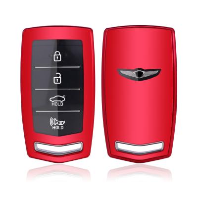 China Eco-friendly Key Case For Hyundai Car Key Case Genesis G90/G80/G70 TPU Protect Cover Carkey Shell for sale