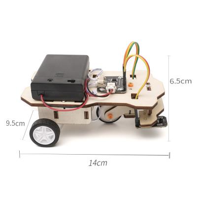 China China Factory Good Quality Educational Toys Wood Educational Toys Assembly Center Wireless Remote Control Car for sale