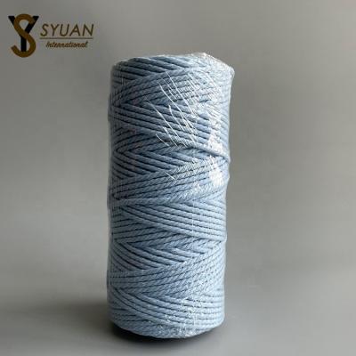 China Viable Wholesale Custom Weave Cotton Rope Supplier Macrame Cotton Rope for sale