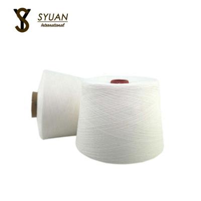 China High Tenacity Cheap Price White Color Polyester Yarn Viscose In Stock for sale