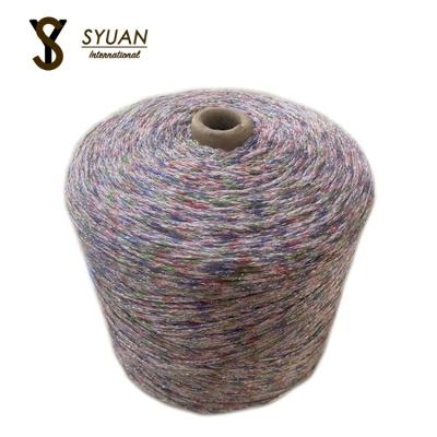 China High Tenacity 1/2.8NM Polyester Blended Viscose With Metallic Yarn With Good Quality for sale