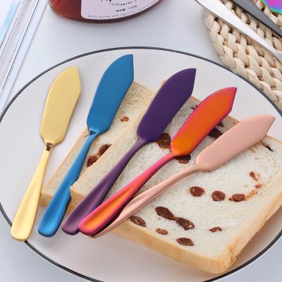 China Christmas Butter Stainless Steel High Quality Modern Spreadable Easy Bulk Modern Viable Knife Small for sale