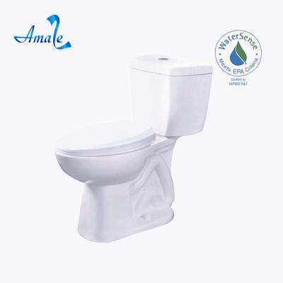 China Water Saving American Standard Ceramic Sanitary Ware Toilet Bowl UPC 3L 0.8GGF Two Piece Toilet en venta