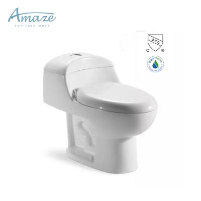 China Double-Flow Toilet Bowl Wholesale Siphonic One Piece Price America CUPC Standard WC for sale