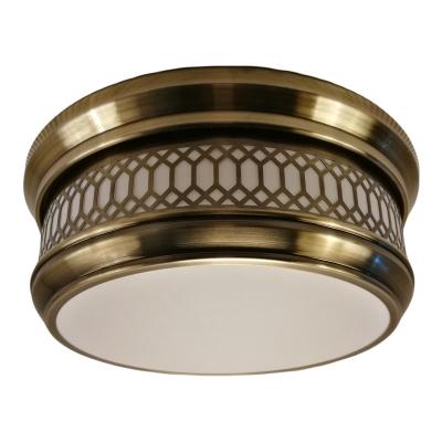 China Surface mounted hall 20w ip44 indoor waterproof bronze finish white acrylic ceiling lights for indoor lights for sale