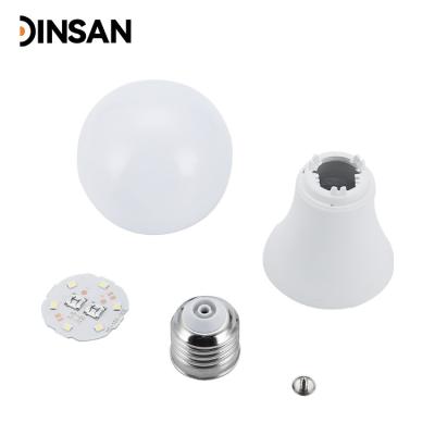 China Indoor High Quality Plastic Shell Bulb Factory Light Bulb A Parts Kit for sale