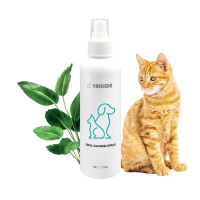 China Amazon 2022 Viable Hot Sale New Arrival Private Label Eliminate Bad Pet Breath Fights Pet Tartar Pet Dental Oral Spray for sale