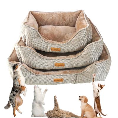 China Free Samples Eco-Friendly Breathable Pet Accessories Comfortable PNB Cotton Around Cat Bed Dog Bed Pet Bed for sale