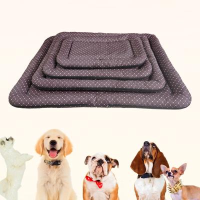 China Factory Wholesale Designer Pet Products Designer Faux Fur Cat Bed Dog Bed Mat Breathable for sale