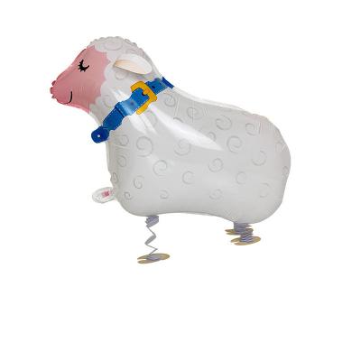 China Birthday Party/Valentine's Day Cartoon Helium Walking Balloon/Wedding Decorative Inflatable Sheep Pet for sale