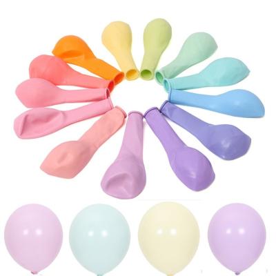 China Decoration Gift Metallic Balloons Party Decorations Happy Birthday Latex Macaron Balloons for sale