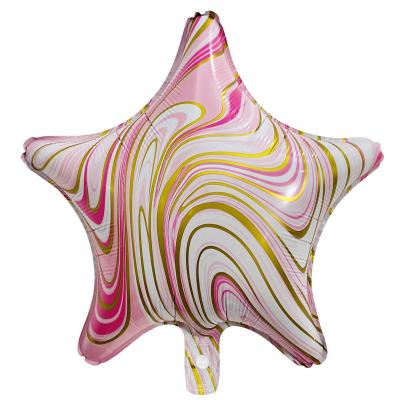 China 22 Inch Star Shape Inflatable Foil Balloons Factory Wholesale Wedding Party Inflatable Decoration Balloons Quality Supplier Globos for sale