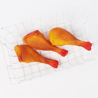 China Viable Dog Toys Bite Resistant Healthy Molar Chicken Legs Dog Supplies Plastic Chicken Legs for sale