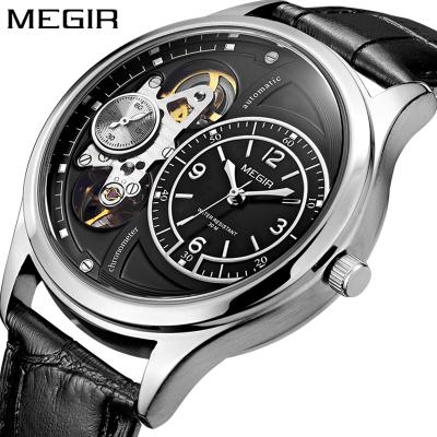 China Fashion Luxury Automatic Hollow Wrist Men Watches MEGIR 2017 Date Waterproof Quartz Watch for sale