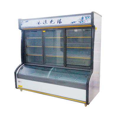 China Single-temperature Supplier Supermarket Freezer Display Refrigerating Refrigeration Equipment for sale