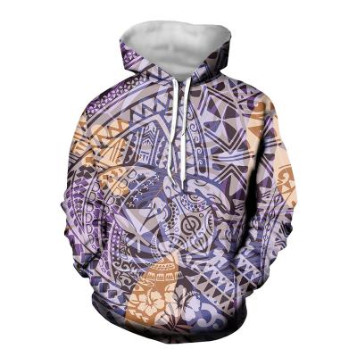 China Hot Selling Hawaii Sea Turtle Anti-wrinkle Printing Tribal Custom Fashionable Lady Sweater For Sport Pullover Hoodie Polynesian Samoa Hoodies for sale