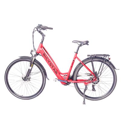 China Factory price 36V 10.5Ah cheap electric bike steel 26 inch city electric bike e bike for adults for sale