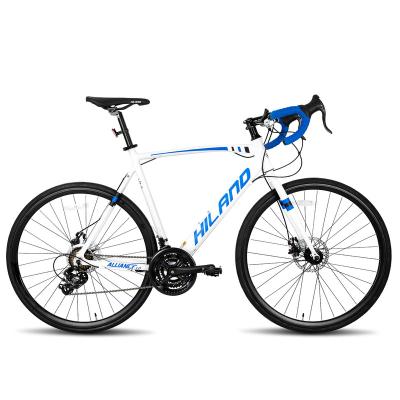 China Popular New Design 21 Speed ​​Aluminum Alloy Frame 700c Road Bike Bicycle With Disc Brake for sale