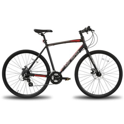 China Popular Aluminum Alloy Disc Brake 24 Speed ​​Road Bike Hybrid Bike For Men for sale