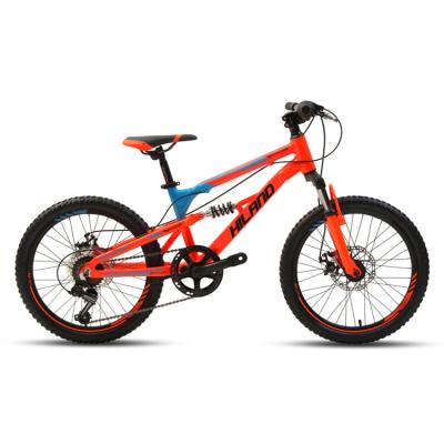 China 20 Inch Aluminum Alloy Popular Soft Tail Double Suspension Mountain Bike For Kids for sale