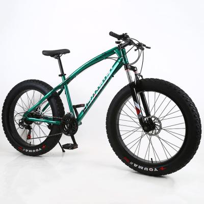 China 7/21 speed fat bike 26*4.0 fork suspension/popular frame snow bike/best 26 inch fat tire snow bike for sale