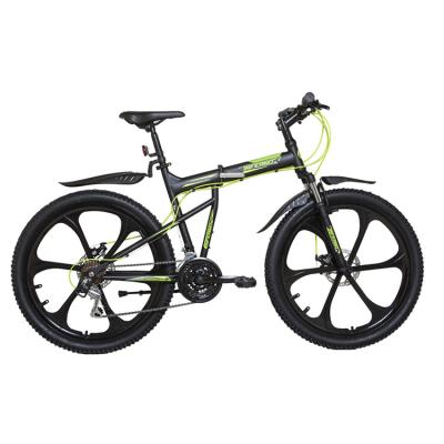 China Popular Factory Custom Disc Brake Dual 26 Wheel 21/24/27 Inch Speed ​​Folding Mountain Bike Bicycle for sale