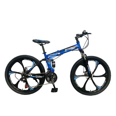 China Cheap price steel 26 inch green color carbon steel frame mountain bike for adults for sale