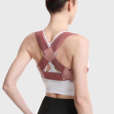 China Adjustable Back Brace Posture Corrector Clavicle Back Brace Belt Comfortable Brace Elastic Support Elastic Wholesale for sale