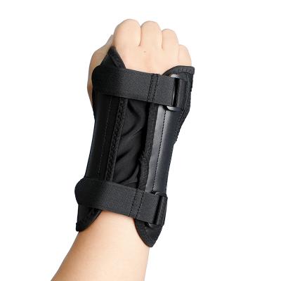 China Thumb Loop Carpal Tunnel Wrist Brace Night Support Wrist Splint Arm Stabilizer Hand Brace for sale